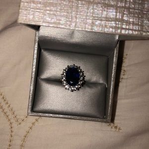 ZALES Deep Blue Ring